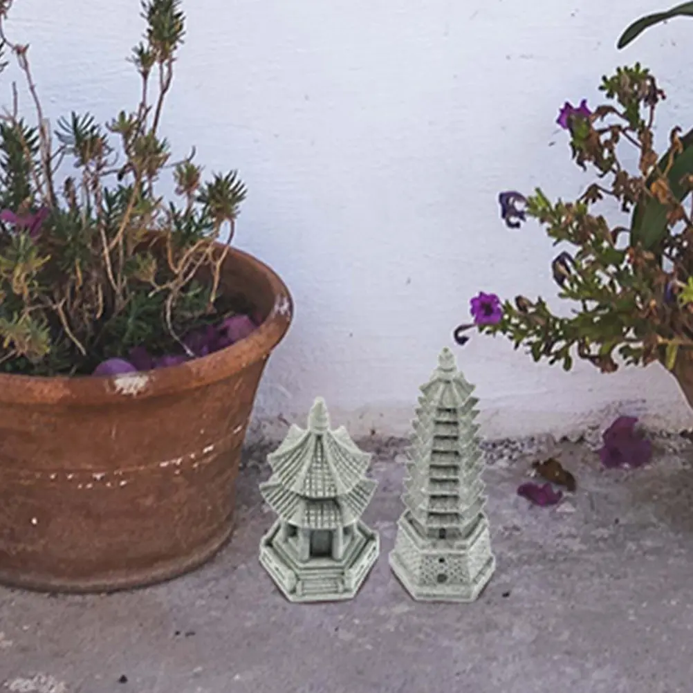 2 шт. Декоративные статуэтки пагоды из песчаника в форме пагоды для сада, бонсай, микроландшафта
2 шт. Декоративные статуэтки пагоды из песчаника в форме пагоды для сада, бонсай, микроландшафта