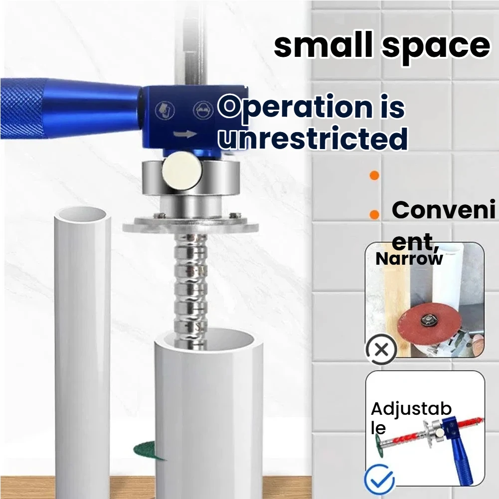 Pipe Inner Cutter Electric Drill Multifunctional High Hardness Quick Cutting Pipe Cutter Tool For 1/4 Inch Hex Shank Drivers
Pipe Inner Cutter Electric Drill Multifunctional High Hardness Quick Cutting Pipe Cutter Tool For 1/4 Inch Hex Shank Drivers