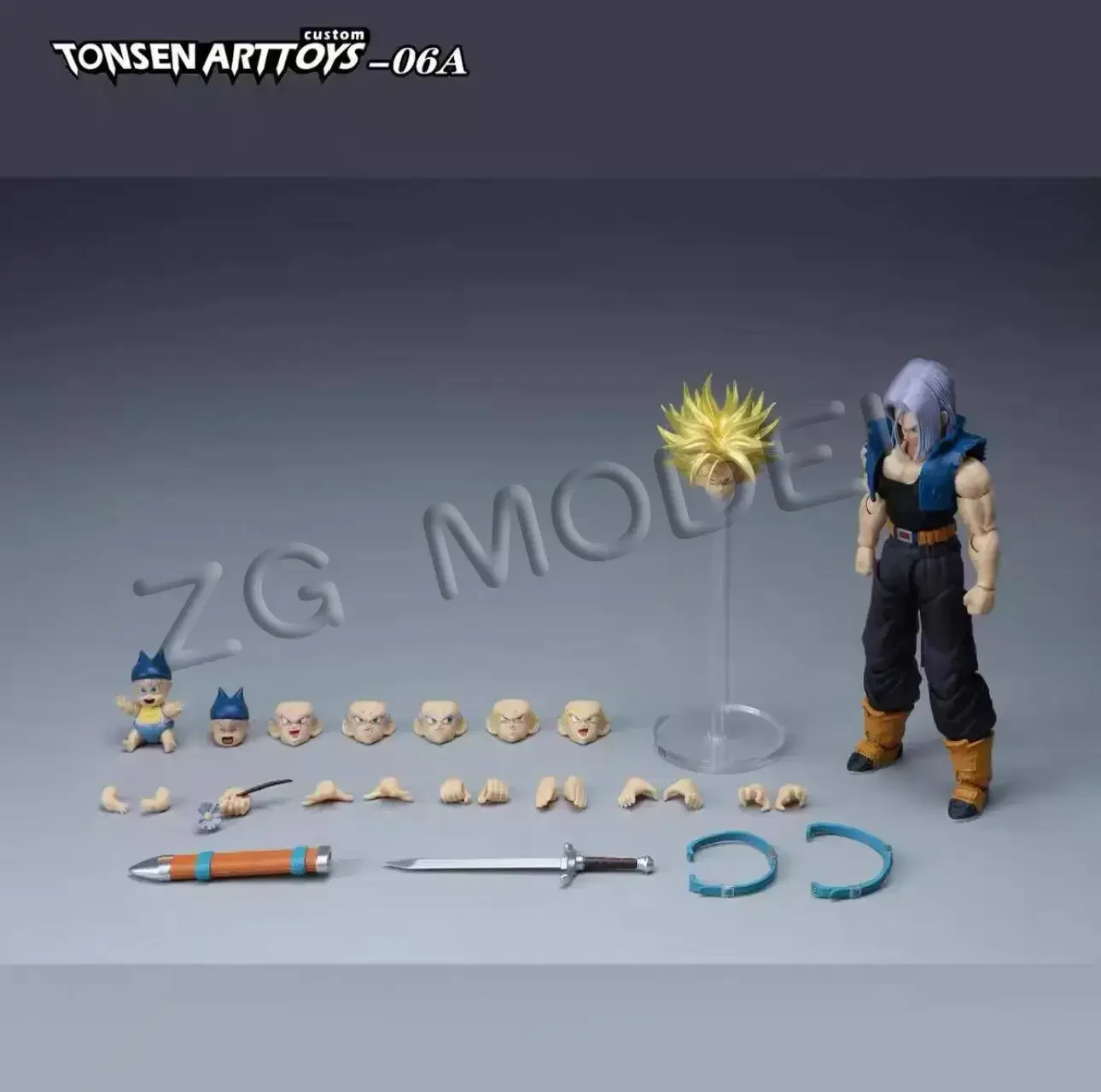 Dragon Ball Shf Trunks Townsend Big Explosion, Fried Hair Battle Damage Trunks 06B Moving Figure Model Collection Toy Gift
Dragon Ball Shf Trunks Townsend Big Explosion, Fried Hair Battle Damage Trunks 06B Moving Figure Model Collection Toy Gift