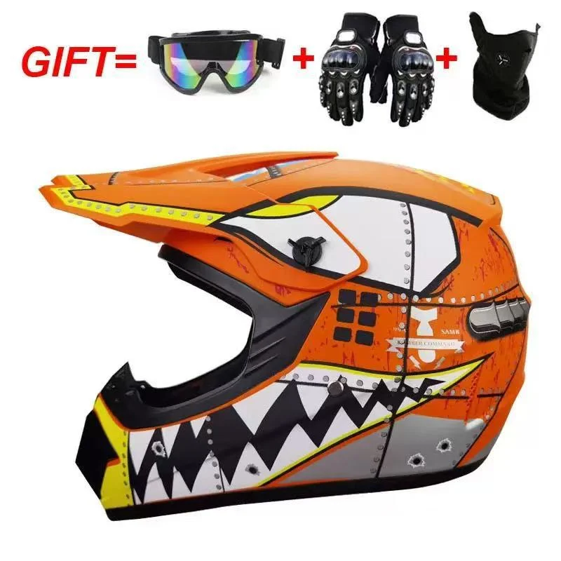 Motorcycle Full Face Helmet Motocross Helmet Resistant ABS Engineering Plastic for Adult for Cross Country
Motorcycle Full Face Helmet Motocross Helmet Resistant ABS Engineering Plastic for Adult for Cross Country
