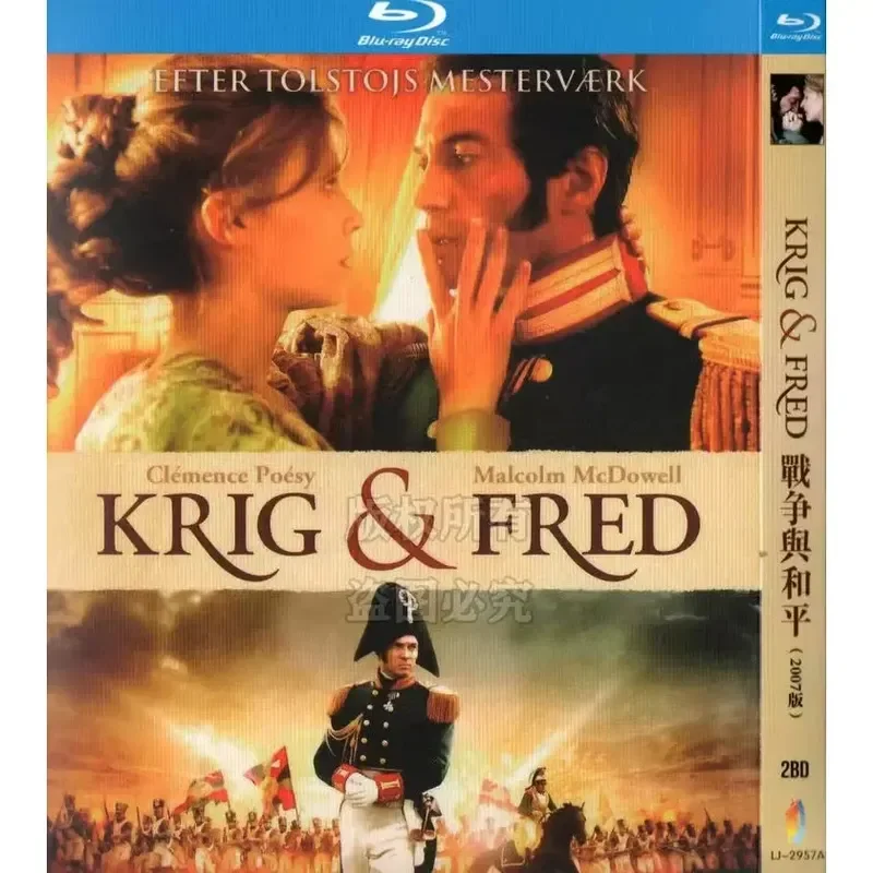 Russian TV Series War and Peace BD Blu-ray High Definition 2 Disc
Russian TV Series War and Peace BD Blu-ray High Definition 2 Disc