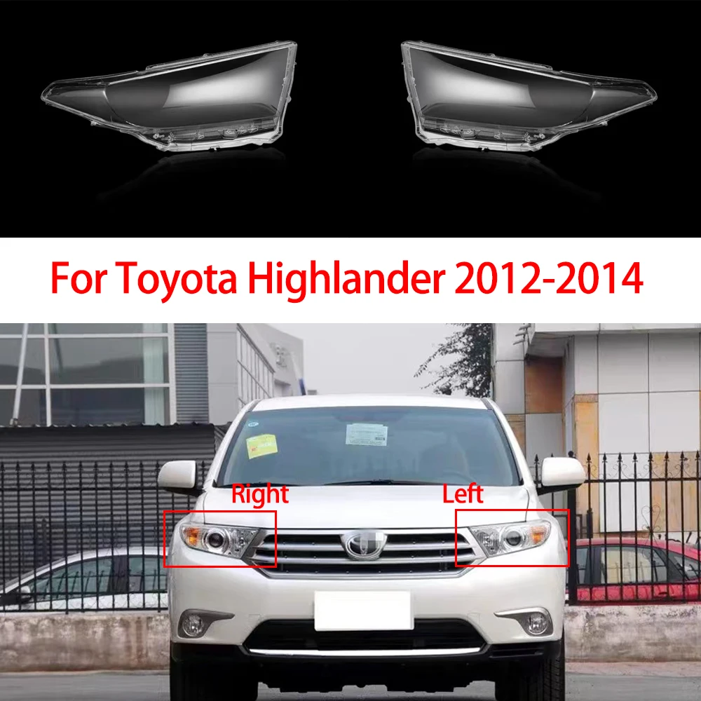 Car Headlight Lens Shell For Toyota Highlander 2012 2013 2014 Car Left/Right Side Transparent Lampshades Glass Car Accessories
Car Headlight Lens Shell For Toyota Highlander 2012 2013 2014 Car Left/Right Side Transparent Lampshades Glass Car Accessories