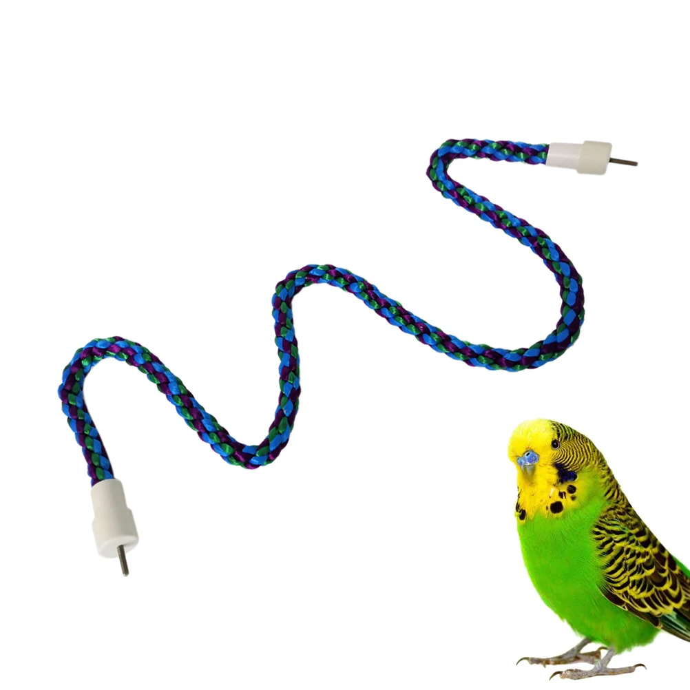 Parrot Climbing Rope Bird Cage Accessories Swing Toy Equipment Toys Cotton Swings Parakeet
Parrot Climbing Rope Bird Cage Accessories Swing Toy Equipment Toys Cotton Swings Parakeet