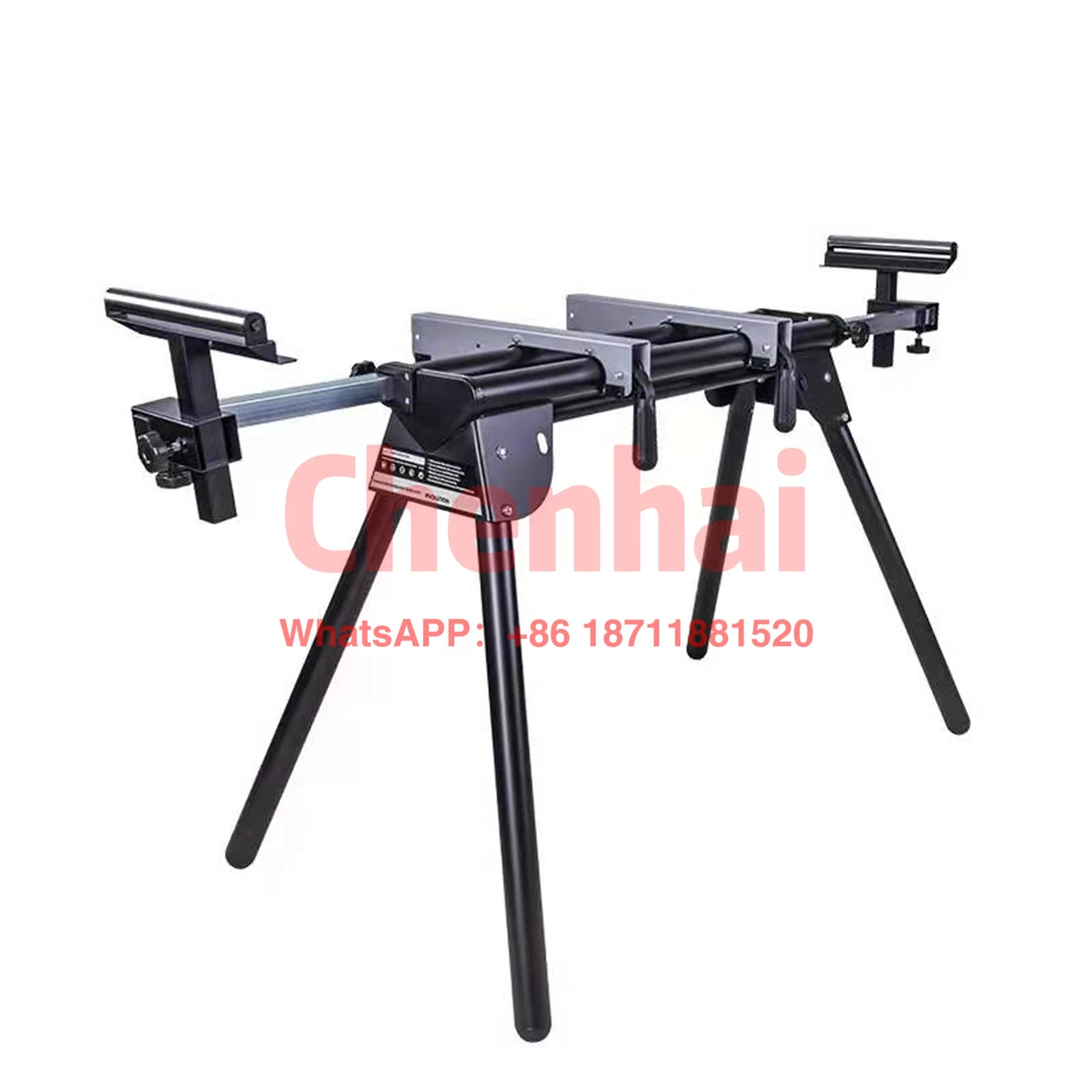 Universal Extendible Material Supports, Clamping Tool Mounts Folds and Locks Miter Saw Stand
Universal Extendible Material Supports, Clamping Tool Mounts Folds and Locks Miter Saw Stand