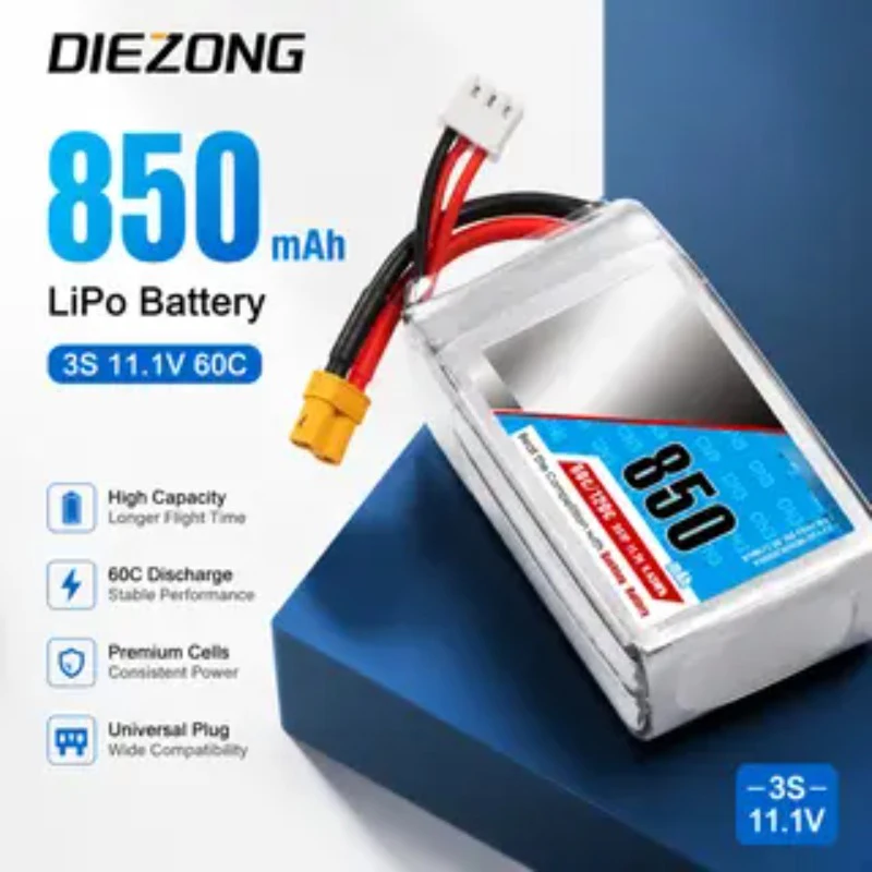 2026 NEW 850mAh 2S 7.4V 80C batteries High-Performance Fast Charging IN STOCK
2026 NEW 850mAh 2S 7.4V 80C batteries High-Performance Fast Charging IN STOCK