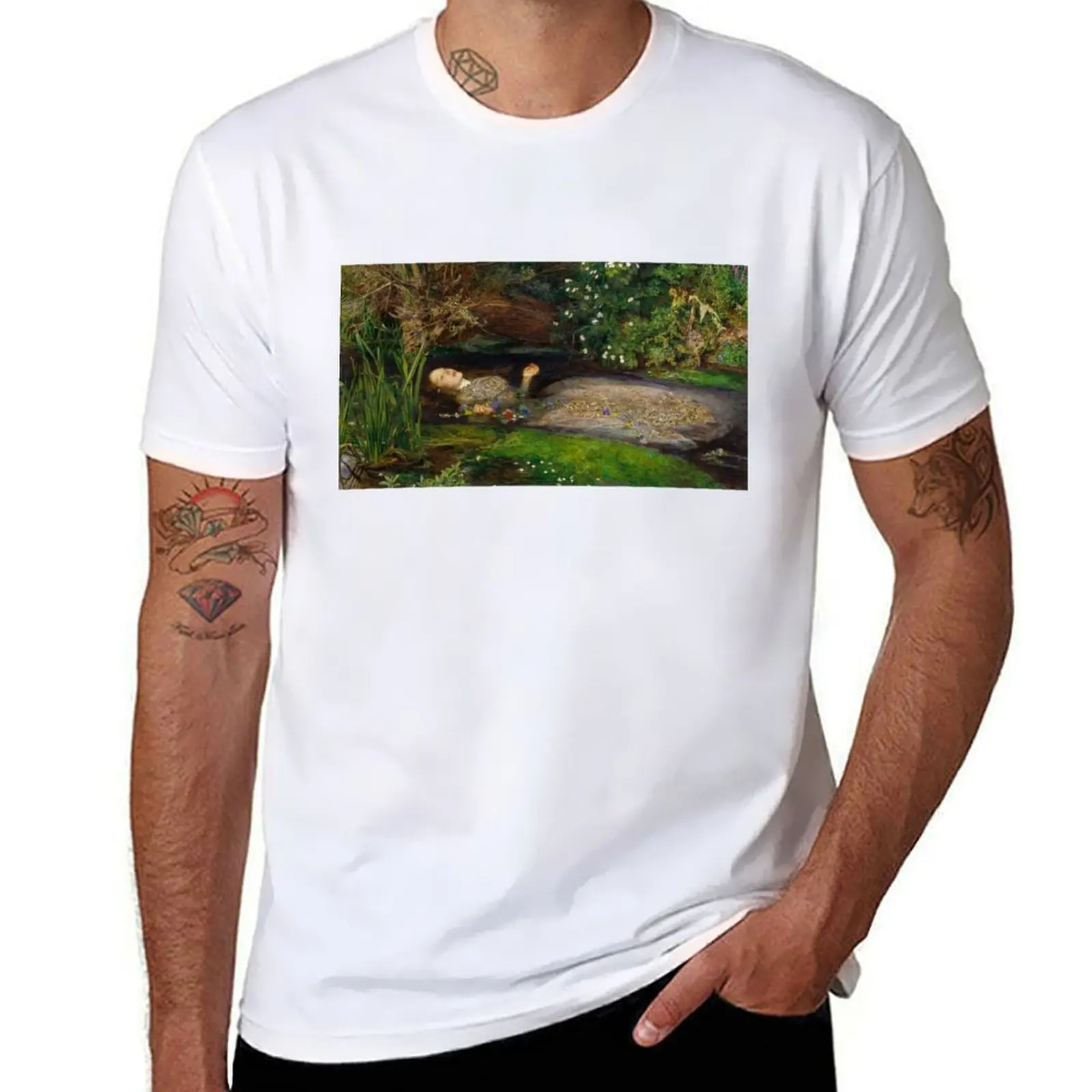 Ophelia by John Everett Millais T-Shirt man t shirts graphic man tshirt T-Shirt
Ophelia by John Everett Millais T-Shirt man t shirts graphic man tshirt T-Shirt