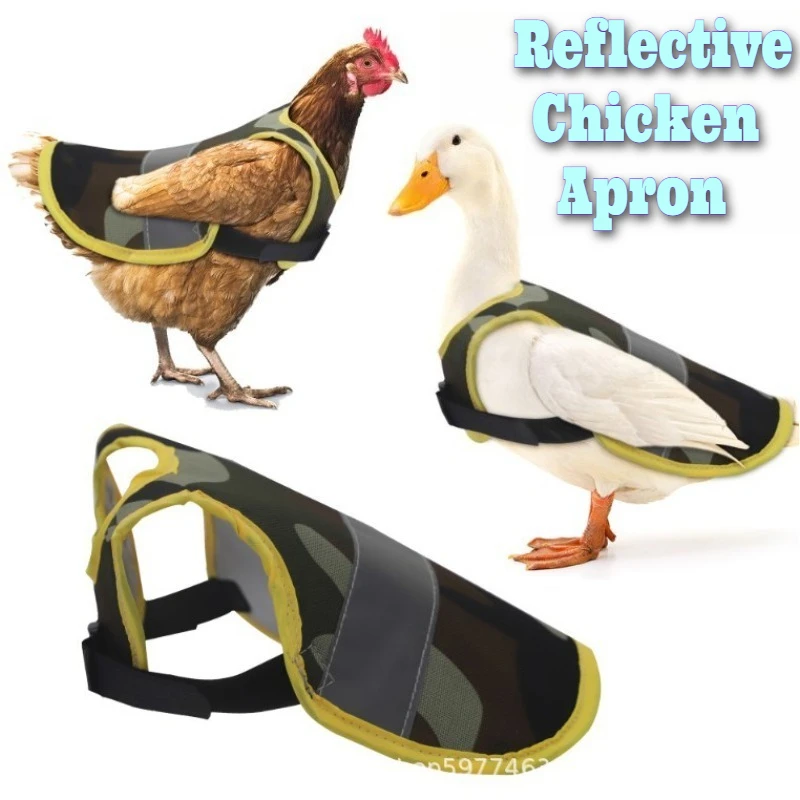 Reflective Chicken Vest Pet Poultry Apron Safety Clothing High Visibility Adjustable Harness Hens Ducks Bird Outdoor Use
Reflective Chicken Vest Pet Poultry Apron Safety Clothing High Visibility Adjustable Harness Hens Ducks Bird Outdoor Use