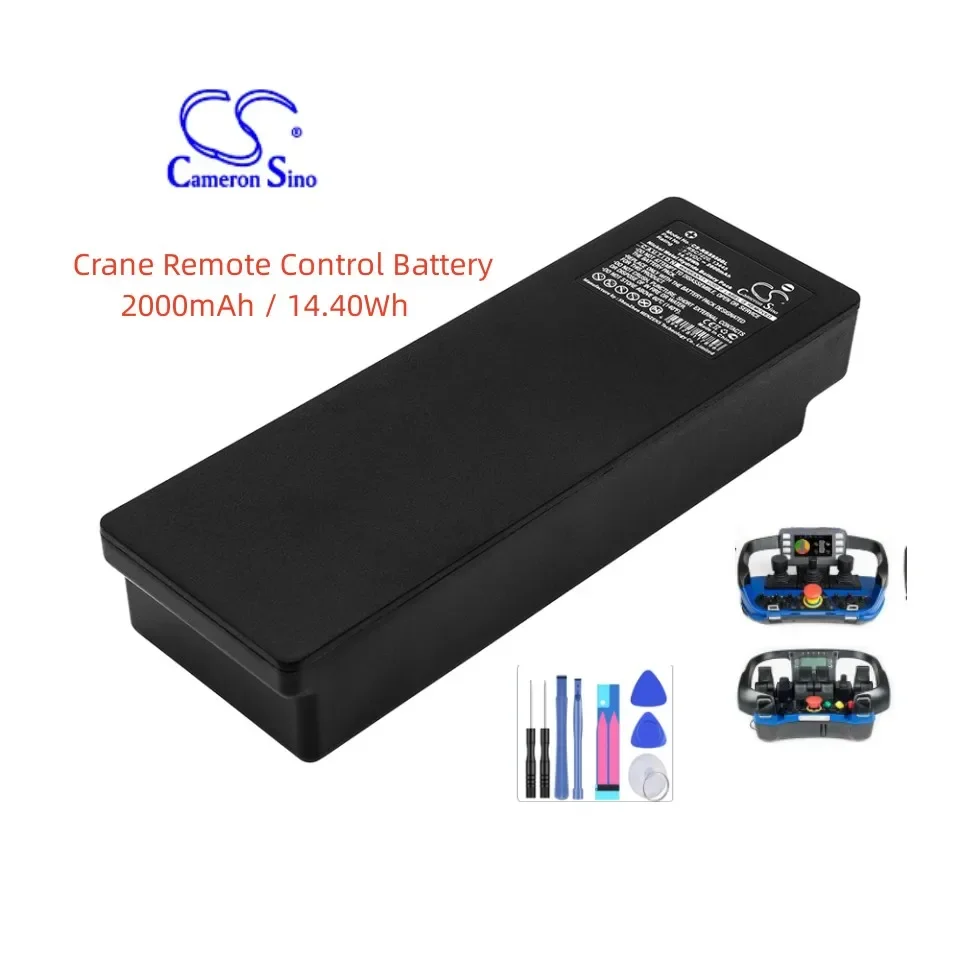 Crane Remote Control Battery For EEA2512 RC-400 Kranfunksteuerung 790 Mini HMF Fassi Palfinger Effer Cifa RC590 RC960 BS590
Crane Remote Control Battery For EEA2512 RC-400 Kranfunksteuerung 790 Mini HMF Fassi Palfinger Effer Cifa RC590 RC960 BS590