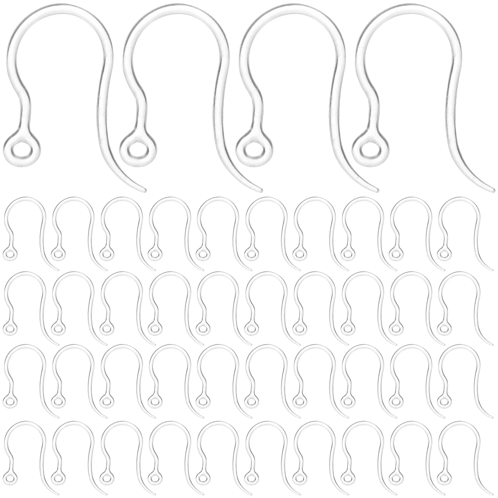 50 Pcs Transparent Resin Ear Hooks Earrings DIY Material Accessories Korean Version
50 Pcs Transparent Resin Ear Hooks Earrings DIY Material Accessories Korean Version