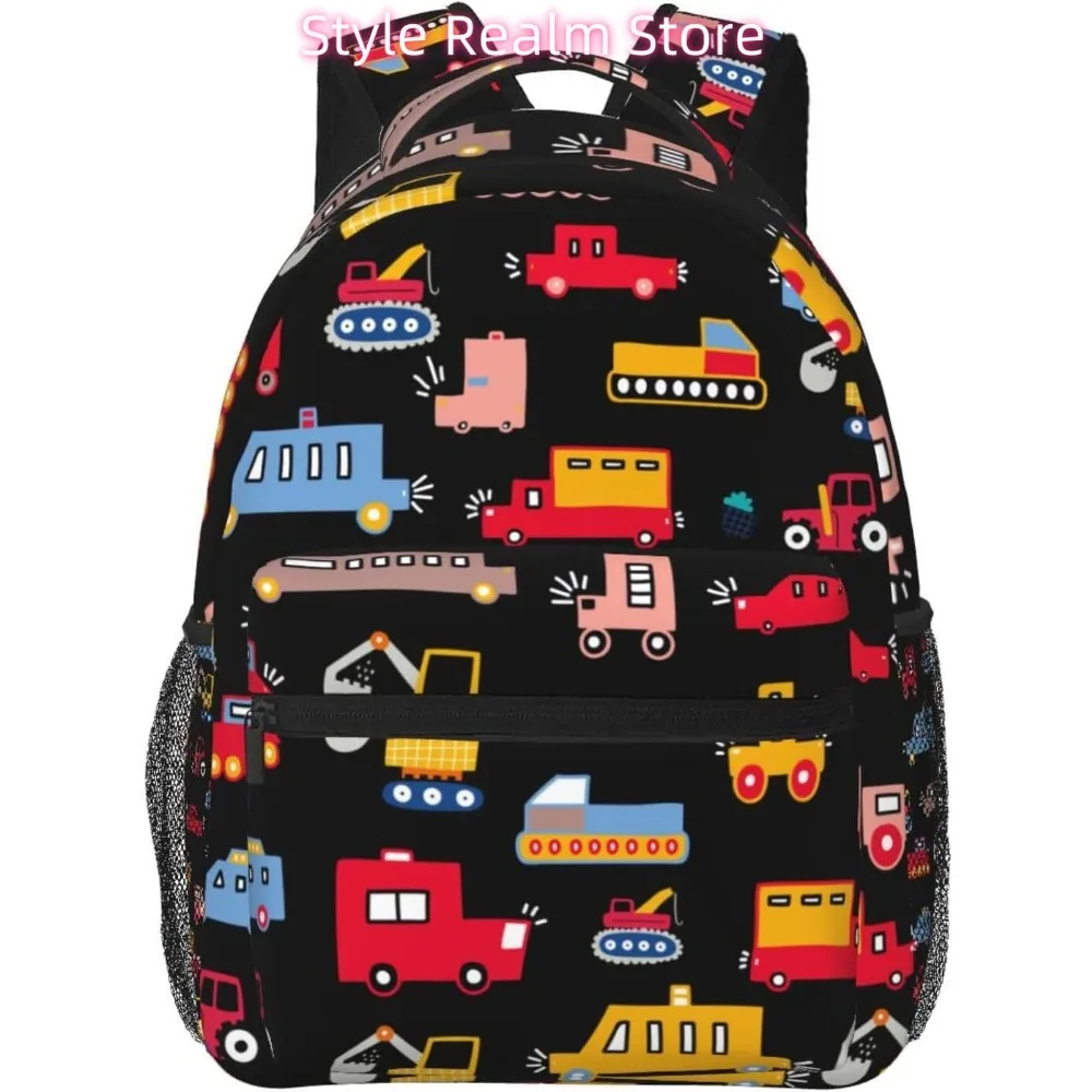 Colorful Car Pattern Lightweight Laptop Backpack Lightweight Multipurpose Travel Casual Daypack Unisex College Backapcks for Men
Colorful Car Pattern Lightweight Laptop Backpack Lightweight Multipurpose Travel Casual Daypack Unisex College Backapcks for Men