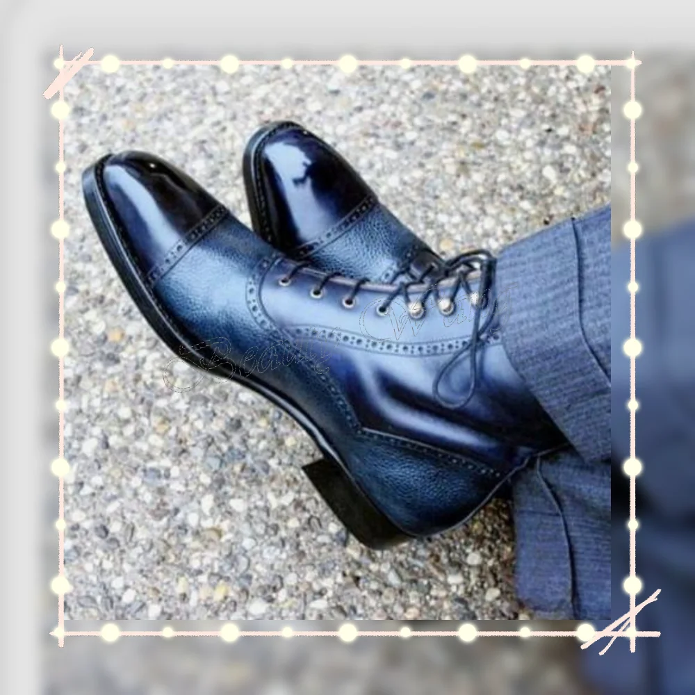 Black Matte Patent Patchwork Men Shoes Lace up Pumps Men's Dress Shoes Gentlemen Slip on Party Shoes Big Size 47 Sprig Autumn
Black Matte Patent Patchwork Men Shoes Lace up Pumps Men's Dress Shoes Gentlemen Slip on Party Shoes Big Size 47 Sprig Autumn