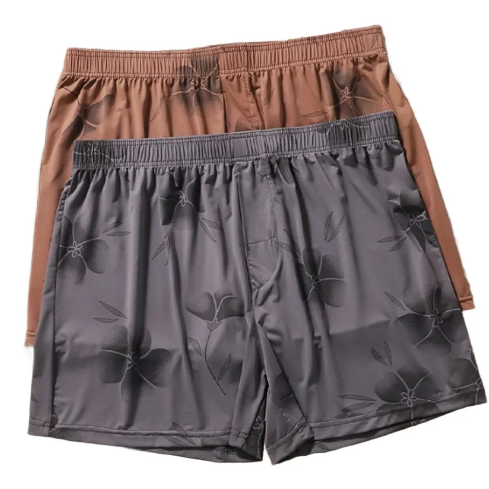 For Men Lingerie Ice Silk Casual Printed Boxers Shorts Underwear Elastic Waist Home Daily Wear Sleepwear Man
For Men Lingerie Ice Silk Casual Printed Boxers Shorts Underwear Elastic Waist Home Daily Wear Sleepwear Man