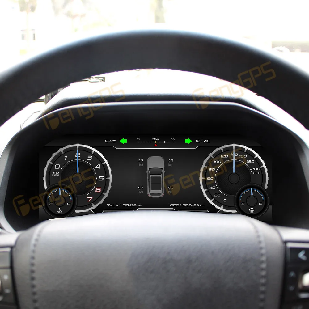 LCD Digital Cluster For Toyota Prado 2010-2020 LCD Instrument Panel Speedometer Odometer Dashboard Display
LCD Digital Cluster For Toyota Prado 2010-2020 LCD Instrument Panel Speedometer Odometer Dashboard Display