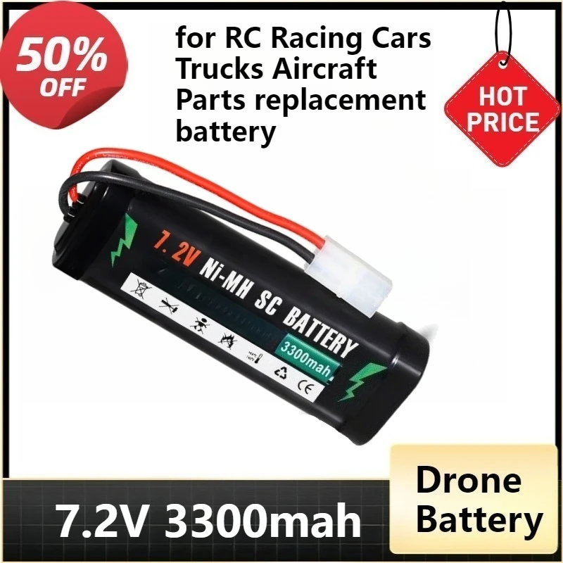 1-3pcs 7.2V 3500mAh NiMH Rechargeable RC Toy Battery for RC Racing Cars Trucks Aircraft Parts Replacement Battery
1-3pcs 7.2V 3500mAh NiMH Rechargeable RC Toy Battery for RC Racing Cars Trucks Aircraft Parts Replacement Battery