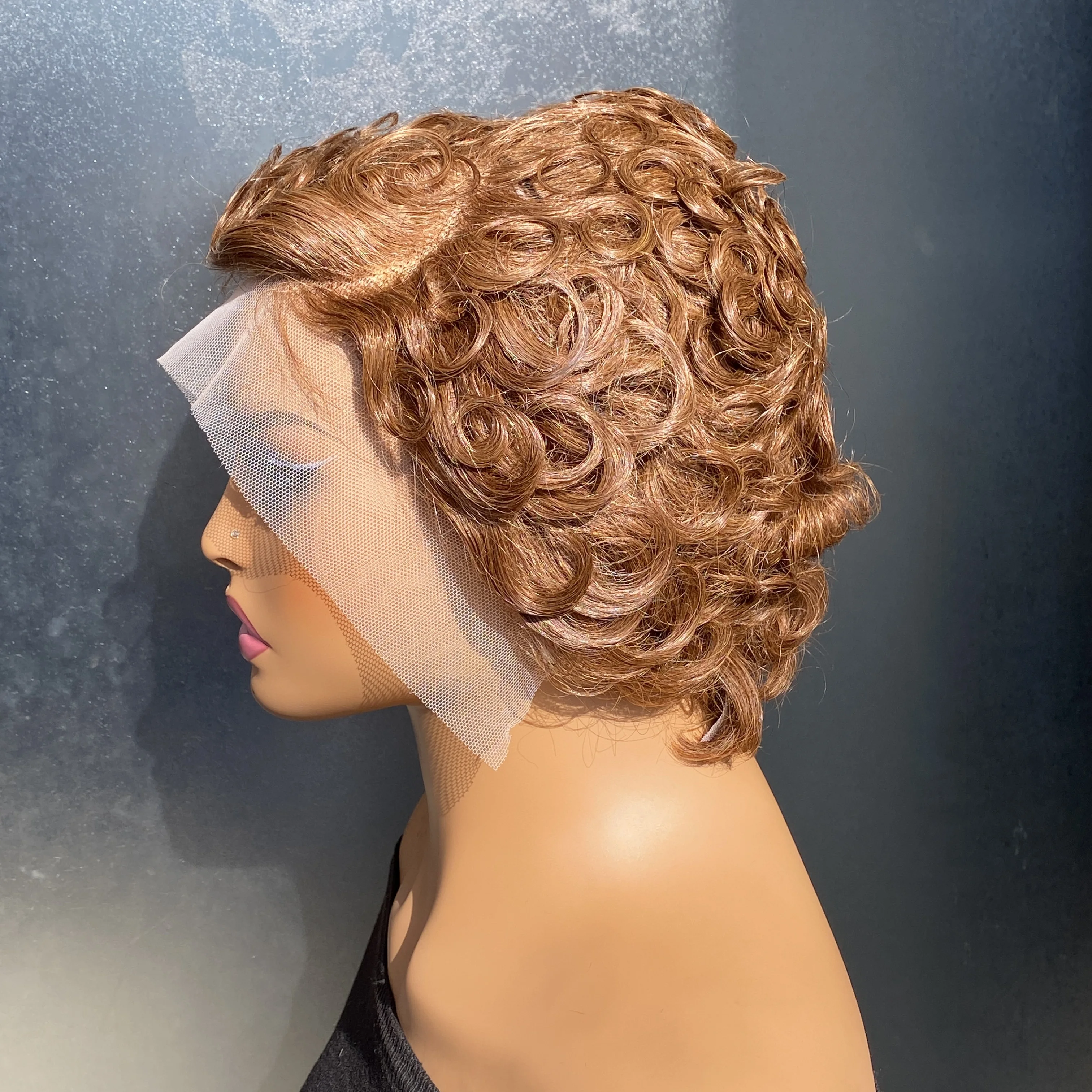 Tiwa Wave Chioma Wavy #30 Color Pixie Cut Curl Wavy 13x4 Transparent Lace Frontal Remy Human Hair Wig
Tiwa Wave Chioma Wavy #30 Color Pixie Cut Curl Wavy 13x4 Transparent Lace Frontal Remy Human Hair Wig