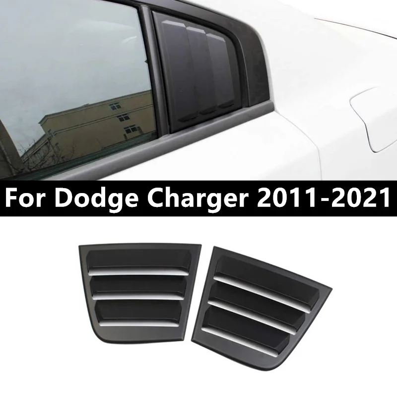 2Pcs Black Window Scoop Side Louver Air Vent Scoop Shade Cover Trim For Dodge Charger 2011 2012 2013 2014 2015-2021
2Pcs Black Window Scoop Side Louver Air Vent Scoop Shade Cover Trim For Dodge Charger 2011 2012 2013 2014 2015-2021