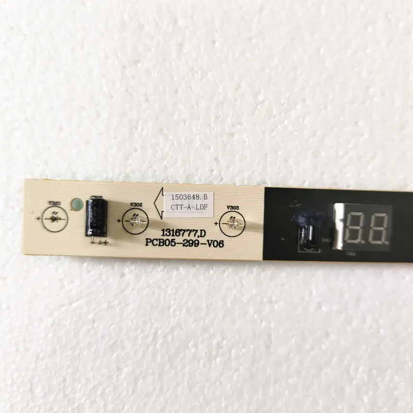 new for air conditioner board Display panel PCB05-299-V06 1503648.B CTTK-211X24-HX 1316777D
new for air conditioner board Display panel PCB05-299-V06 1503648.B CTTK-211X24-HX 1316777D