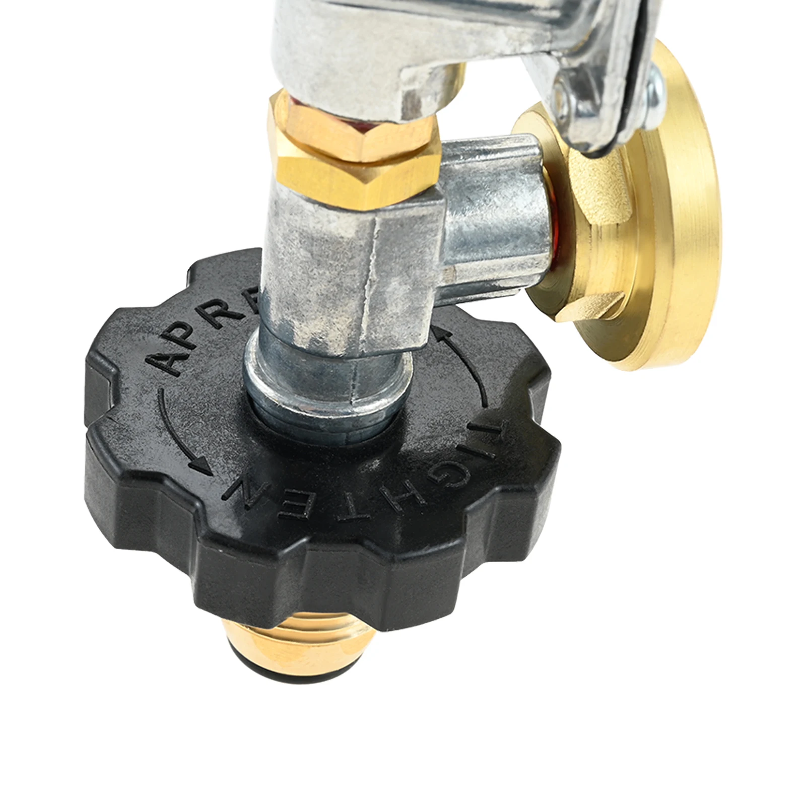 Усовершенствованный двухступенчатый регулятор давления пропана с манометром (POL и внутренняя резьба NPT 3/8 дюйма) подходит для всех пропановых баллонов объемом 5–40 фунтов.
Усовершенствованный двухступенчатый регулятор давления пропана с манометром (POL и внутренняя резьба NPT 3/8 дюйма) подходит для всех пропановых баллонов объемом 5–40 фунтов.