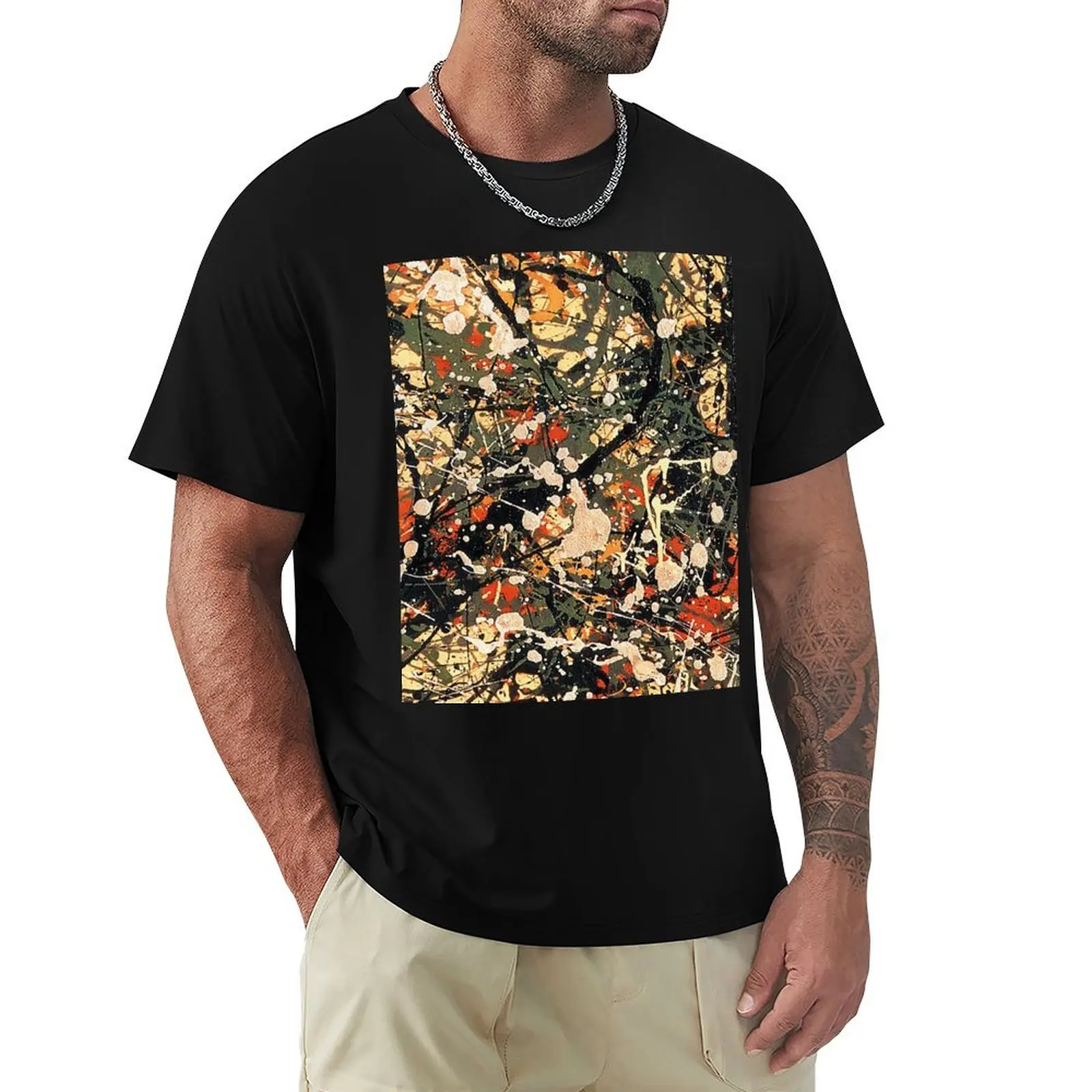 Jackson Pollock T-Shirt Christmas Casual Tee Shirt
Jackson Pollock T-Shirt Christmas Casual Tee Shirt