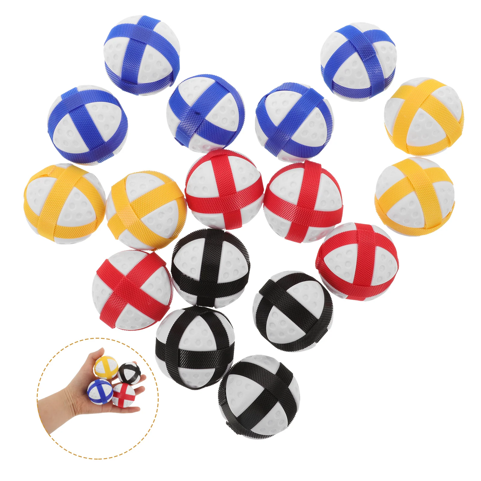 16 Pcs Golf Sticky Balls Kids Toy Non Safe Hand Eye Coordination Throwing Sticking Game Indoor Fun Bright Colors Adorable
16 Pcs Golf Sticky Balls Kids Toy Non Safe Hand Eye Coordination Throwing Sticking Game Indoor Fun Bright Colors Adorable