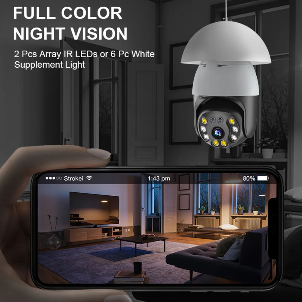3MP 1296P YiLot APP Полноцветная E27 Лампа Головка Гнездо IP-камера AI Обнаружение гуманоидов Домашняя охранная сигнализация CCTV Радионяня
3MP 1296P YiLot APP Полноцветная E27 Лампа Головка Гнездо IP-камера AI Обнаружение гуманоидов Домашняя охранная сигнализация CCTV Радионяня
