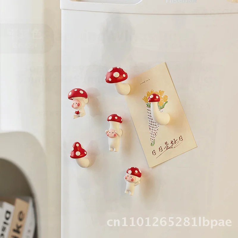 3D Stereo Mushroom Refrigerator Magnet Internet Celebrity Magnetic Hook Message Board Fresh Style Resin Toy Decoration for Home
3D Stereo Mushroom Refrigerator Magnet Internet Celebrity Magnetic Hook Message Board Fresh Style Resin Toy Decoration for Home