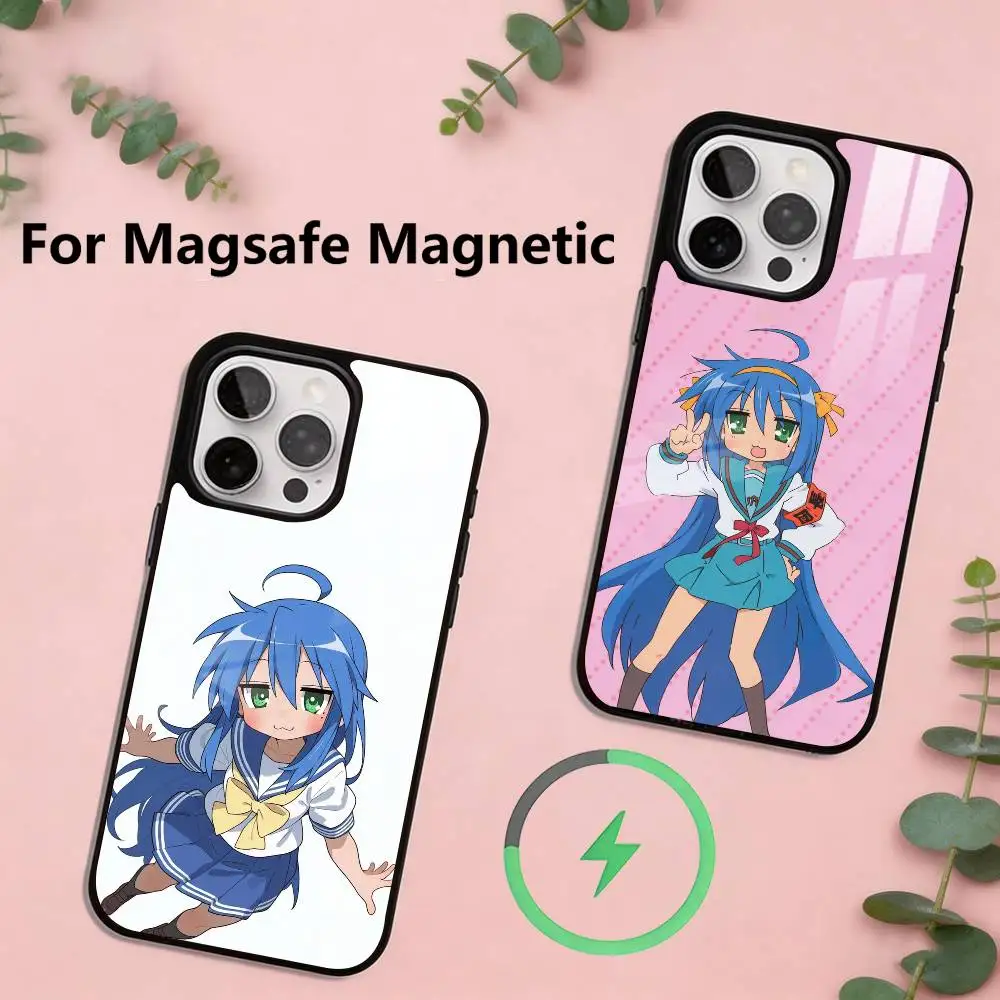K-Konata Izumi L-Lucky S-Star Phone Case For iPhone17,16,15,14,13,12,11 Plus,Pro Magnetic For Magsafe Wireless Charging
K-Konata Izumi L-Lucky S-Star Phone Case For iPhone17,16,15,14,13,12,11 Plus,Pro Magnetic For Magsafe Wireless Charging