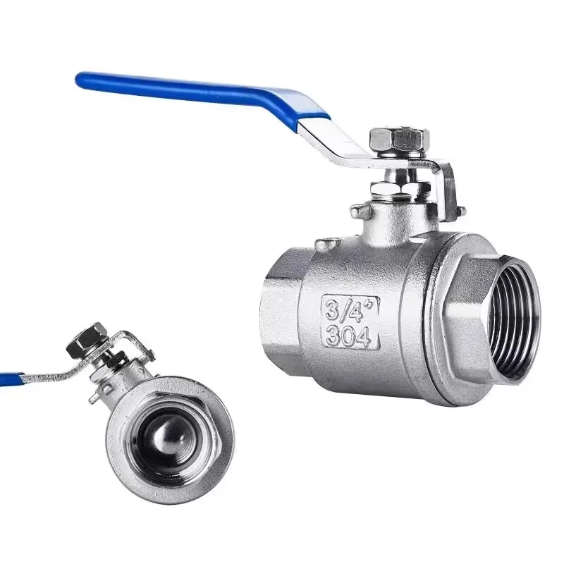 304 Stainless Steel Ball Valve Inner Wire Two-piece Two-piece 4/6 Water Distribution Switch Valve 1/4" 3/8" 1/2" 3/4" 1" 1-1/4"
304 Stainless Steel Ball Valve Inner Wire Two-piece Two-piece 4/6 Water Distribution Switch Valve 1/4" 3/8" 1/2" 3/4" 1" 1-1/4"