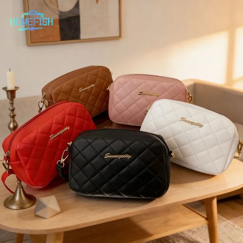 HOMEFISH Tassel Small Messenger Bag For Women Trend Lingge Embroidery Camera Female Shoulder Bag Fashion Chain Crossbody Bags
HOMEFISH Tassel Small Messenger Bag For Women Trend Lingge Embroidery Camera Female Shoulder Bag Fashion Chain Crossbody Bags
