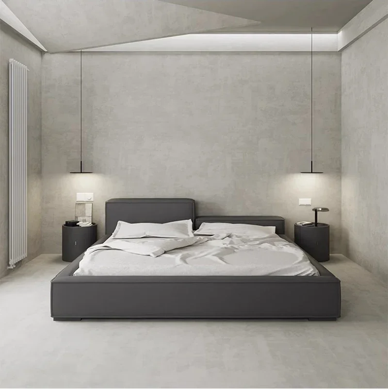 Minimalist Apartment Bed Nordic Aesthetics Frame Confortable Reading Bed High Quality Wedding Cheap Muebles Bedroom Furniture
Minimalist Apartment Bed Nordic Aesthetics Frame Confortable Reading Bed High Quality Wedding Cheap Muebles Bedroom Furniture