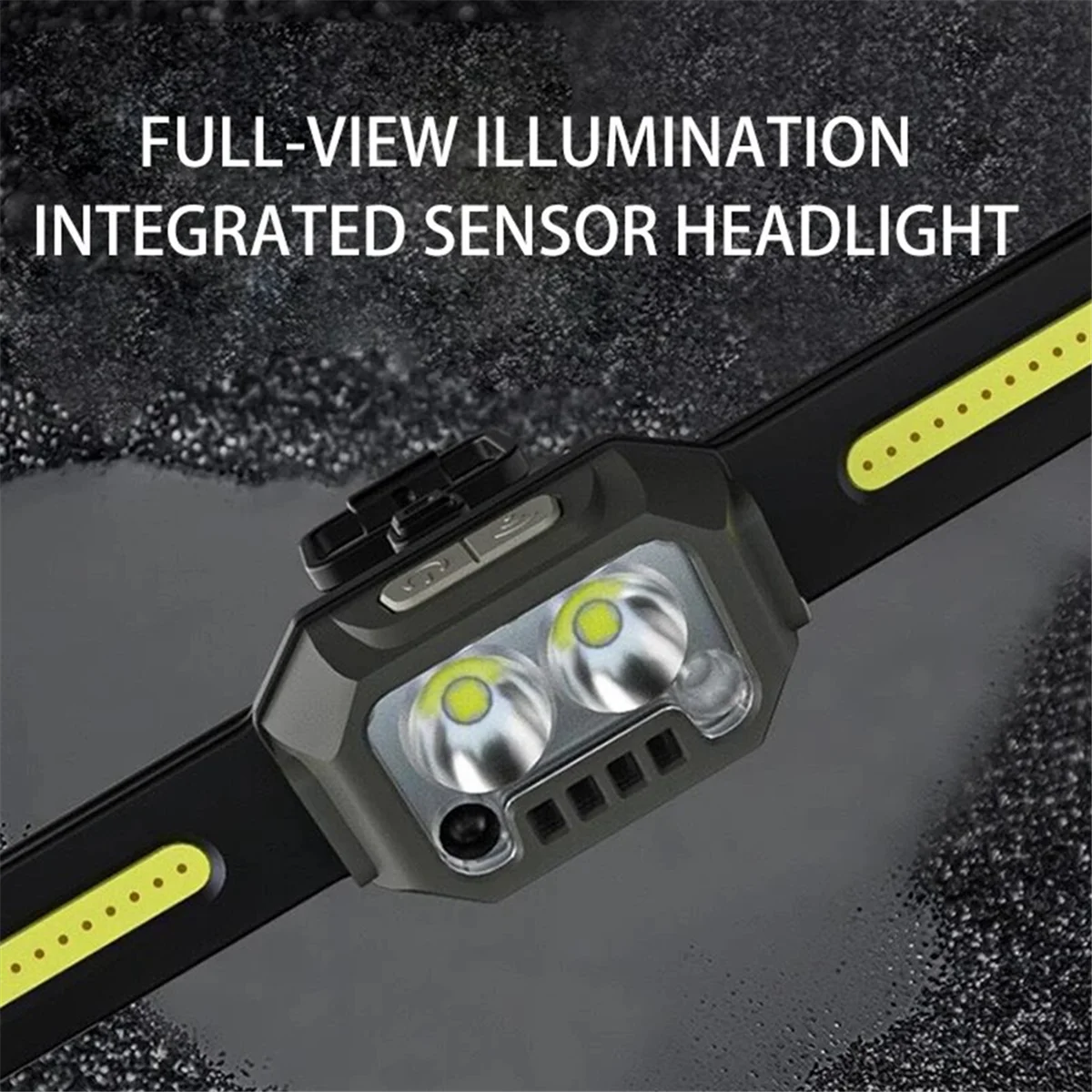 NHG-dLED Sensor Head Light Lamp 1000 Lumens COB Silicone Lightweight Outdoor Sport Head Light Lamp for Running Hiking
NHG-dLED Sensor Head Light Lamp 1000 Lumens COB Silicone Lightweight Outdoor Sport Head Light Lamp for Running Hiking