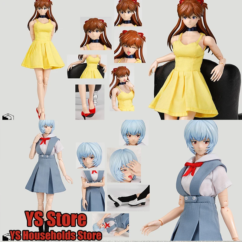 Skull Box Toys 1/6 Asuka Langley Soryu Ayanami Rei Anime Girl Cloth Action Figure EVA Fans Collectible 12" Soldier Model Doll
Skull Box Toys 1/6 Asuka Langley Soryu Ayanami Rei Anime Girl Cloth Action Figure EVA Fans Collectible 12" Soldier Model Doll