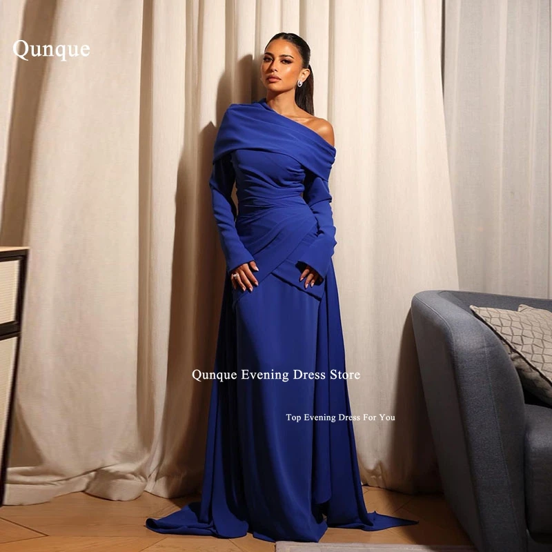 Qunque Classic Pleat Mermaid Evening Dress suknia ślubna Long Party Formal Woman Prom Gown New Customized Vestidos De Fiesta
Qunque Classic Pleat Mermaid Evening Dress suknia ślubna Long Party Formal Woman Prom Gown New Customized Vestidos De Fiesta
