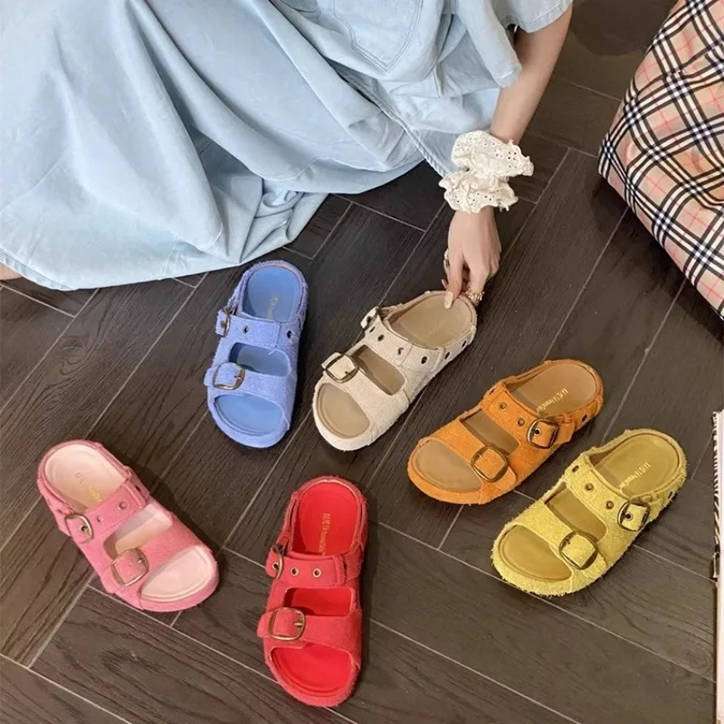 Retro Slip Sandals Women 2026 New Summer Outside Wear Open Toe Beach Platform Sandals
Retro Slip Sandals Women 2026 New Summer Outside Wear Open Toe Beach Platform Sandals