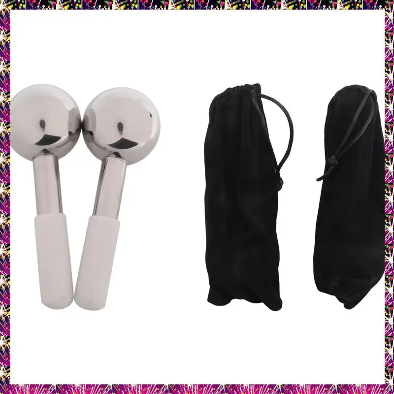 FSLH Ice Globes For Facials,Cryo Sticks For Face,Massager For Face Neck & Eyes,Skin Care For Dark Circles,Wrinkles, Etc
FSLH Ice Globes For Facials,Cryo Sticks For Face,Massager For Face Neck & Eyes,Skin Care For Dark Circles,Wrinkles, Etc