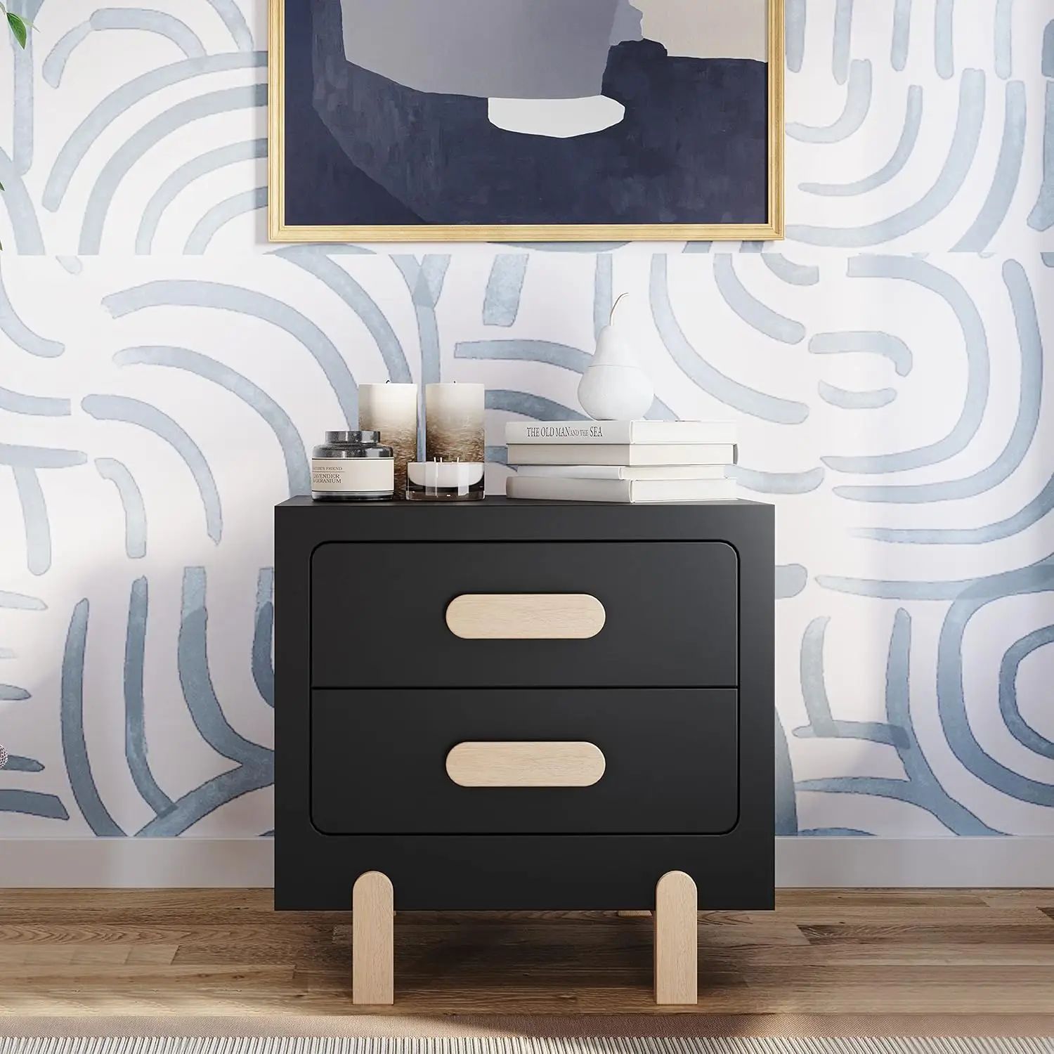 Park Heights 2 Drawer Nightstand for Nursery or Bedroom, Large Storage Drawer, Made of Sturdy Pinewood, Fully Assembled
Park Heights 2 Drawer Nightstand for Nursery or Bedroom, Large Storage Drawer, Made of Sturdy Pinewood, Fully Assembled