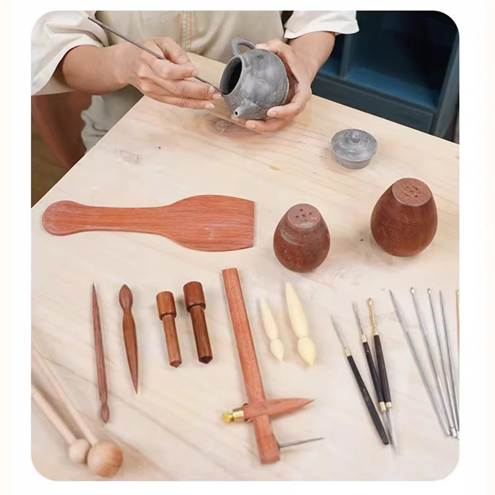 Ceramic Teapot Making Tools Kit, Clay Pottery Starter Set for Beginners, DIY Handmade Teapot Crafting, Sculpting Carving
Ceramic Teapot Making Tools Kit, Clay Pottery Starter Set for Beginners, DIY Handmade Teapot Crafting, Sculpting Carving