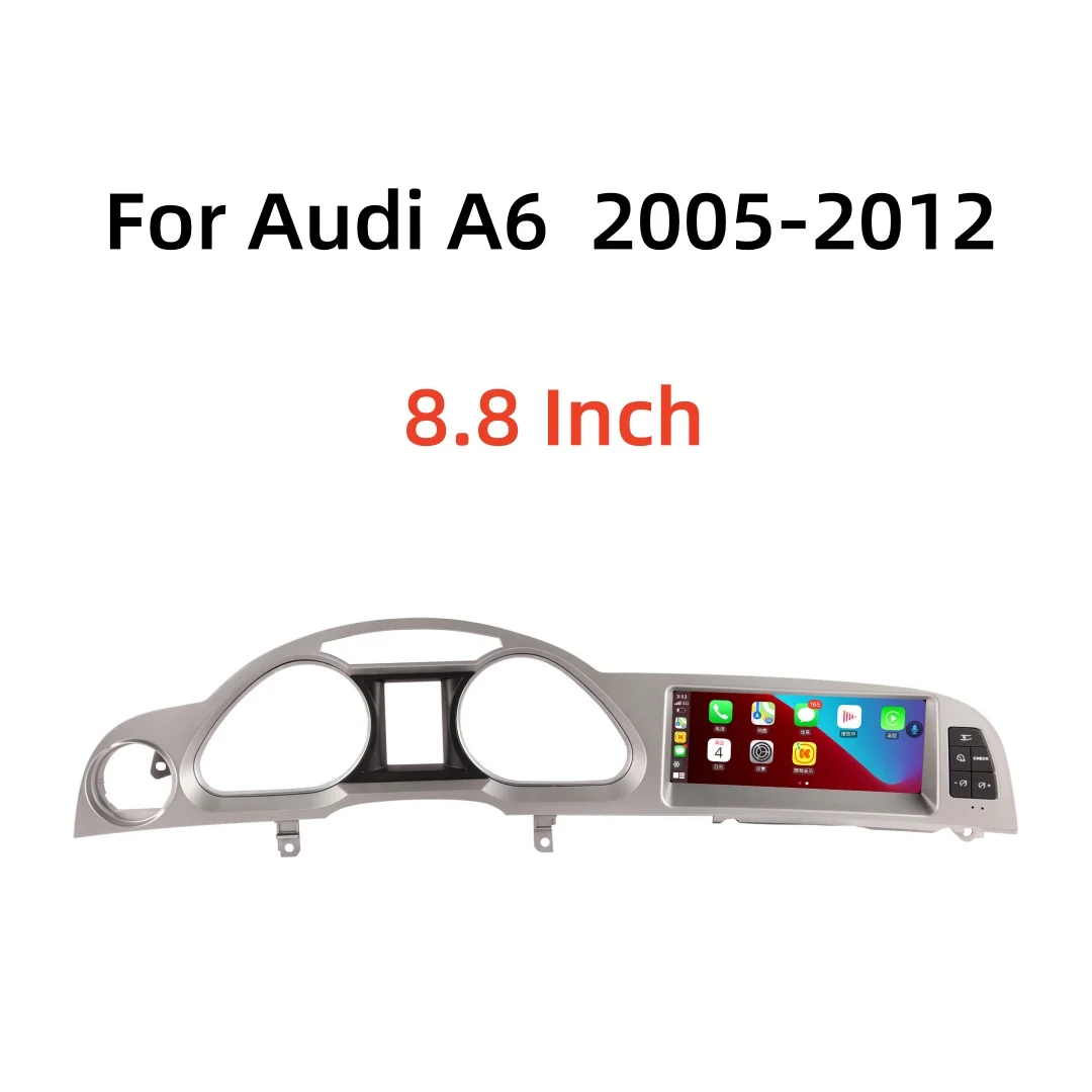 Bonroad Wireless CarPlay Android Car Multimedia Player For Audi A6 C6 4F 2005-2012 MMI 2G 3G Bluetooth GPS Radio Stereo Screen
Bonroad Wireless CarPlay Android Car Multimedia Player For Audi A6 C6 4F 2005-2012 MMI 2G 3G Bluetooth GPS Radio Stereo Screen