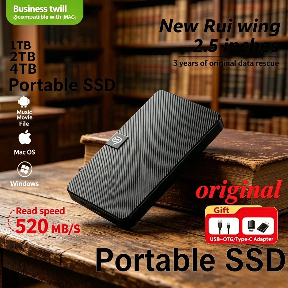 For Seagate Portable External Hard Drive 2.5 Inch USB3.0 High Speed 500GB 1TB 2TB Extended Storage Disk For Laptop Desktop PC
For Seagate Portable External Hard Drive 2.5 Inch USB3.0 High Speed 500GB 1TB 2TB Extended Storage Disk For Laptop Desktop PC