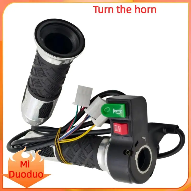 Black handle for electric scooter with 3-speed speed control and waterproof horn upgrade and modification kit
Black handle for electric scooter with 3-speed speed control and waterproof horn upgrade and modification kit