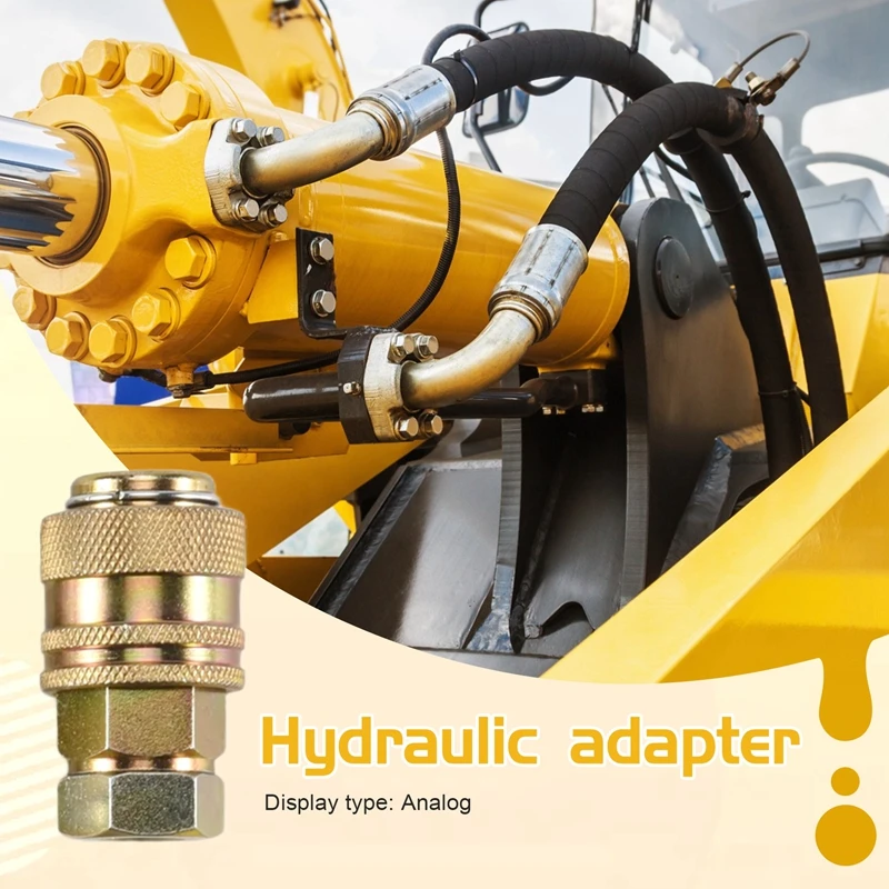 A53Q-14Pcs Hydraulic Pressure Test Point Testing Coupling Adapter Set For Hydraulic System Kit
A53Q-14Pcs Hydraulic Pressure Test Point Testing Coupling Adapter Set For Hydraulic System Kit