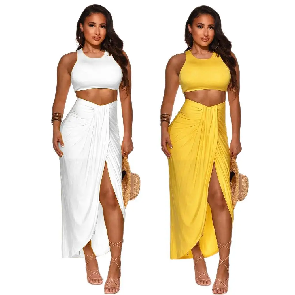 Women's Casual Pure Color Pleated Two-Piece Set Summer Elegant Style No Brand Registered Trademark Winter Collection
Women's Casual Pure Color Pleated Two-Piece Set Summer Elegant Style No Brand Registered Trademark Winter Collection