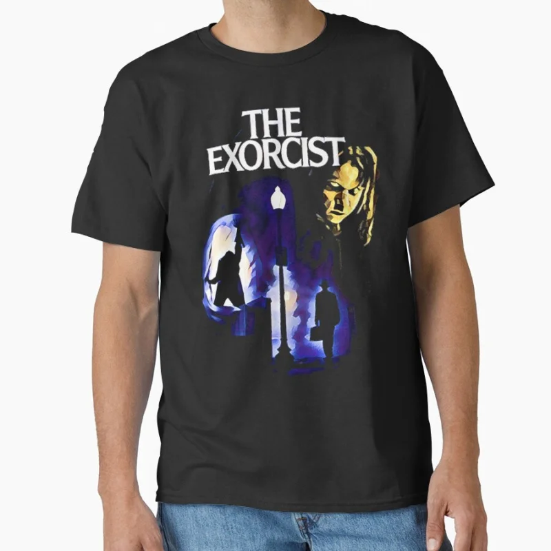 Retro horror movie The exorcist Pazuzu face creepy demon Scary halloween Gift T shirt for men large size Tops
Retro horror movie The exorcist Pazuzu face creepy demon Scary halloween Gift T shirt for men large size Tops