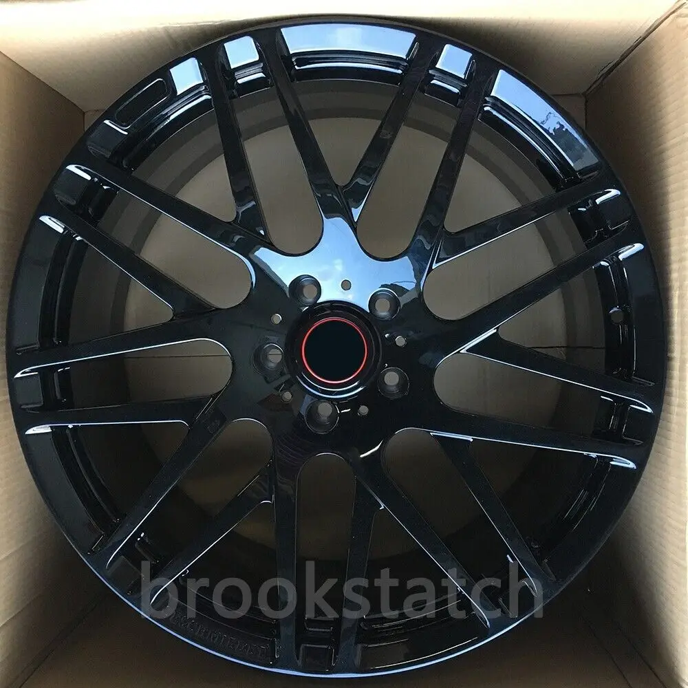 20" B STYLE BLACK WHEELS RIMS FITS MERCEDES BENZ G CLASS W463 W463A G63 SET OF 5
20" B STYLE BLACK WHEELS RIMS FITS MERCEDES BENZ G CLASS W463 W463A G63 SET OF 5