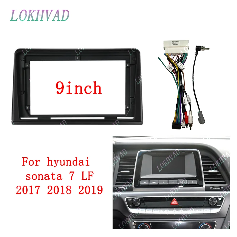 9 Inch Android Car Radio Fascia Panel For Hyundai Sonata 7 LF 2017 2018 2019 Multimedia Player Dash Mount Kit Adapter Frame
9 Inch Android Car Radio Fascia Panel For Hyundai Sonata 7 LF 2017 2018 2019 Multimedia Player Dash Mount Kit Adapter Frame