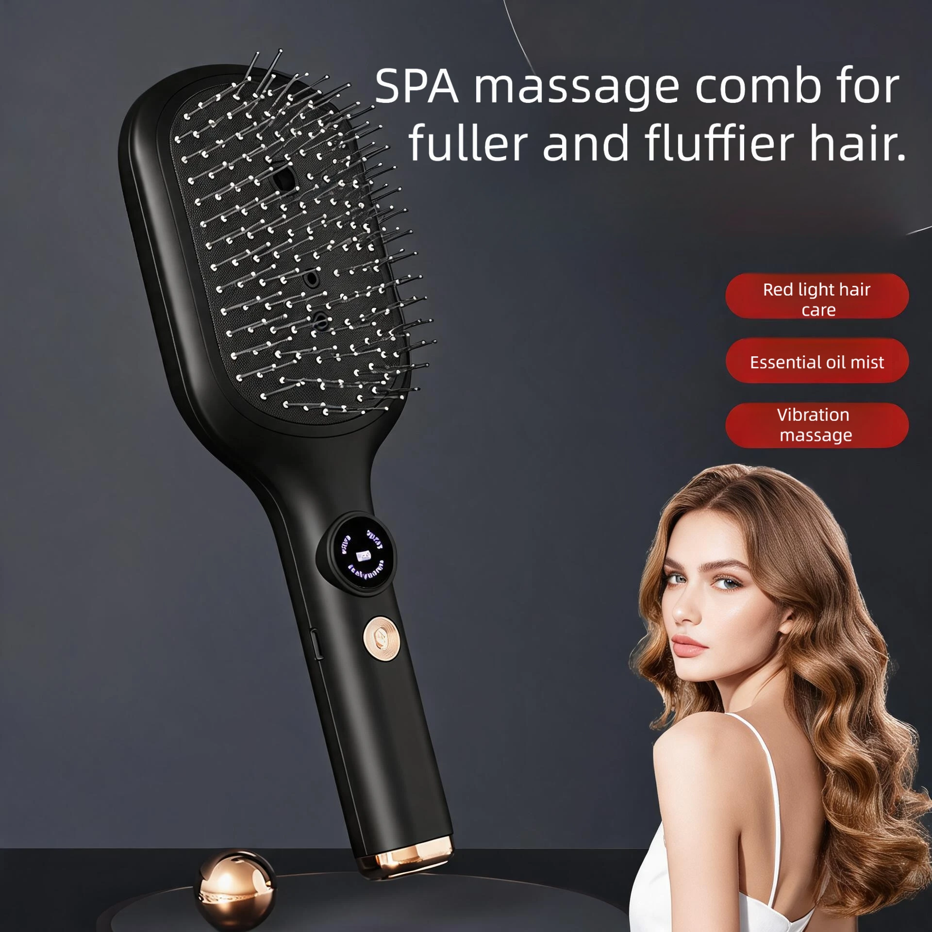 Electric massage comb household red bald skin liquid guide comb micro-current head massager hair brushesbrosse a cheveux
Electric massage comb household red bald skin liquid guide comb micro-current head massager hair brushesbrosse a cheveux