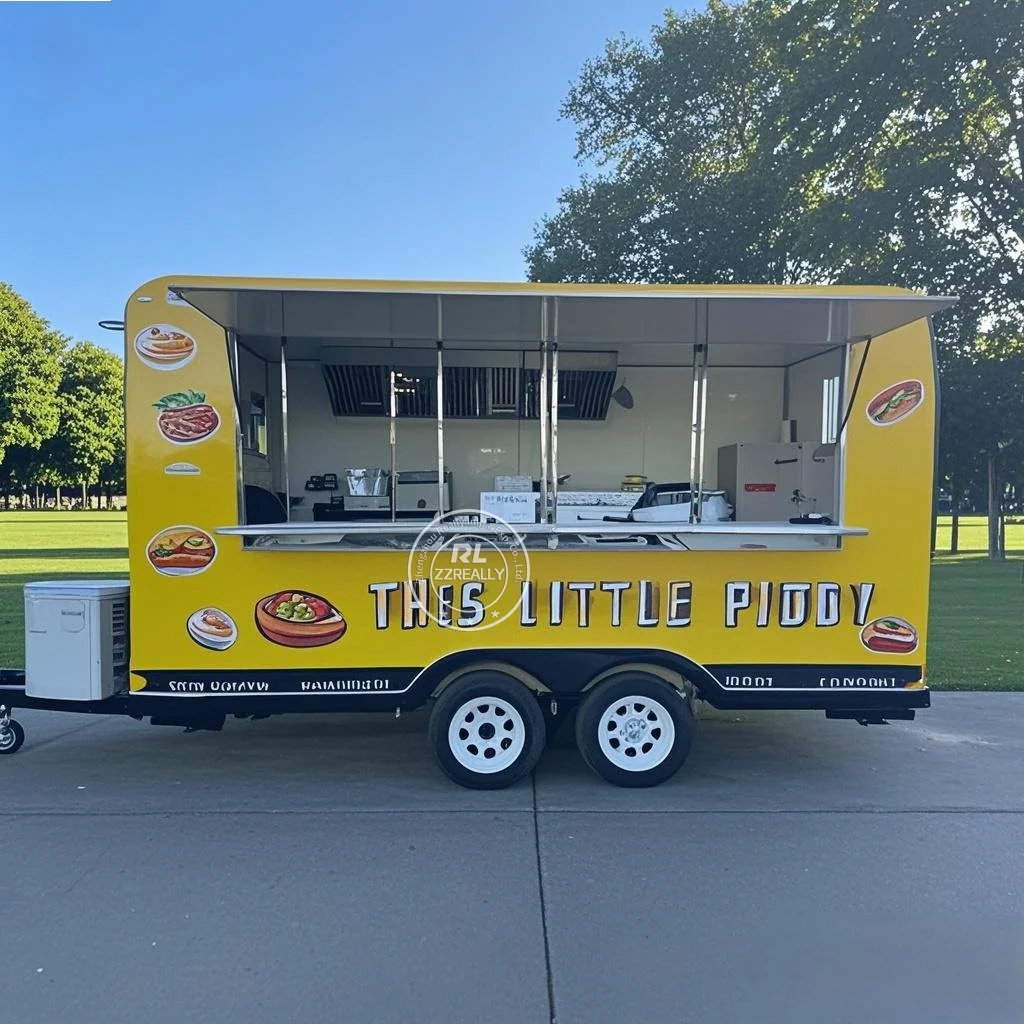 Concession Street Mobile Food Trailer Fully Catering Equipment Cart For Sale Ice Cream Fast Food Truck
Concession Street Mobile Food Trailer Fully Catering Equipment Cart For Sale Ice Cream Fast Food Truck
