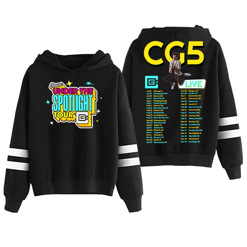 CG5 Under The Spotlight Tour 2025 Hoodie Pocketless Parallel Bars Sleeve Streetwear Women Men Hooded Sweatshirts
CG5 Under The Spotlight Tour 2025 Hoodie Pocketless Parallel Bars Sleeve Streetwear Women Men Hooded Sweatshirts