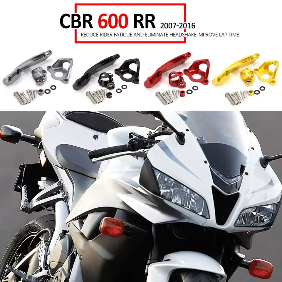 For Honda CBR600RR CBR 600RR CBR 600 RR 2007-2016 2008 2009 2010 Motorcycle Stabilizer Steering Damper Bracket Mount Support Kit
For Honda CBR600RR CBR 600RR CBR 600 RR 2007-2016 2008 2009 2010 Motorcycle Stabilizer Steering Damper Bracket Mount Support Kit