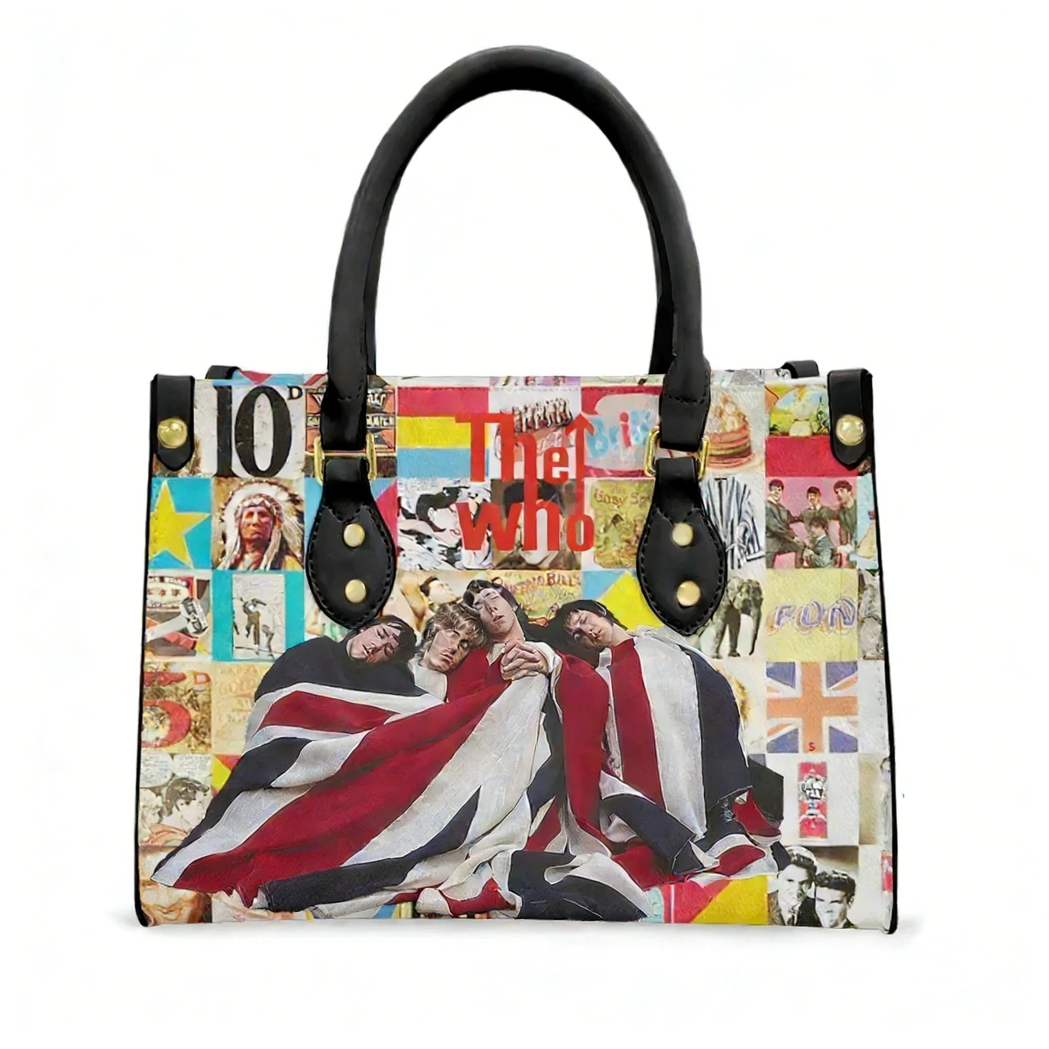 Сумка The Who: Модная кожаная сумка-тоут для мужчин и женщин с индивидуальным дизайном, деловая сумка через плечо, сумка для поездок на работу, персонализированные сумки
Сумка The Who: Модная кожаная сумка-тоут для мужчин и женщин с индивидуальным дизайном, деловая сумка через плечо, сумка для поездок на работу, персонализированные сумки
